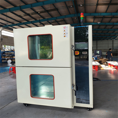 Good price 2 Zona Thermal Shock Chamber Disesuaikan 200L Untuk Teknik Aerospace on line