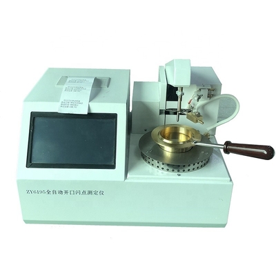 Good price Automatic Cleveland Open Cup Flash And Fire Point Tester Untuk Pemurnian dan Distribusi Minyak on line