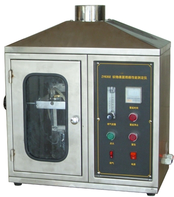 Harga yang bagus Tester Ketidaksetaraan dan Kebakaran Kain Tekstil ISO 10047 Konstruksi yang Kuat on line